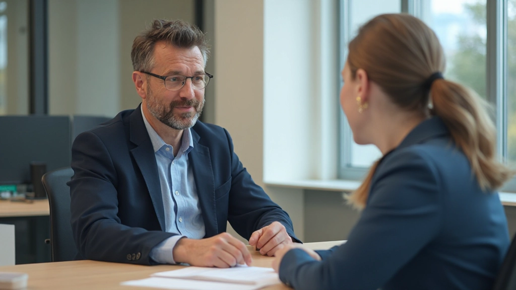 Профессиональная консультация между работником и HR-специалистом