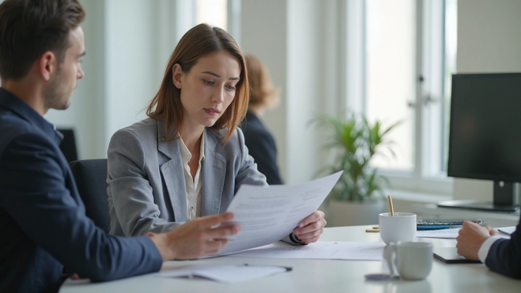 Два профессионала структурируют предложение о зарплате