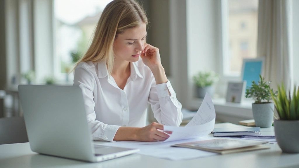 Профессионал анализирует данные зарплат на ноутбуке